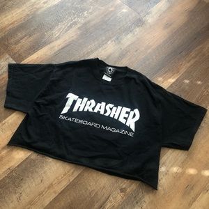 Thrasher Cropped Tshirt